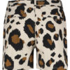 Lady Day | Short - Big Leopard- Comfortabele damesbroek in Dessin Travelstof