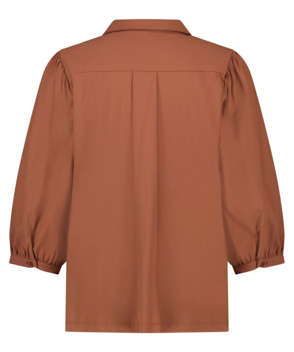 Lady Day - Blossom Blouse - Coconut - Travelstof Damesblouse