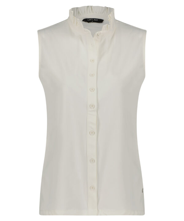 Lady Day - Betty Blouse - Off White | Travelstof Damesblouse