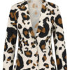 Lady Day - Blazer Bali - Big Leopard - Travelstof blazer - Dames in Leopard print