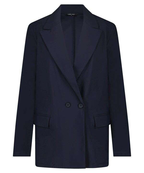 Lady Day - Blazer Blizz - Blue - Travelstof Dames Blauw