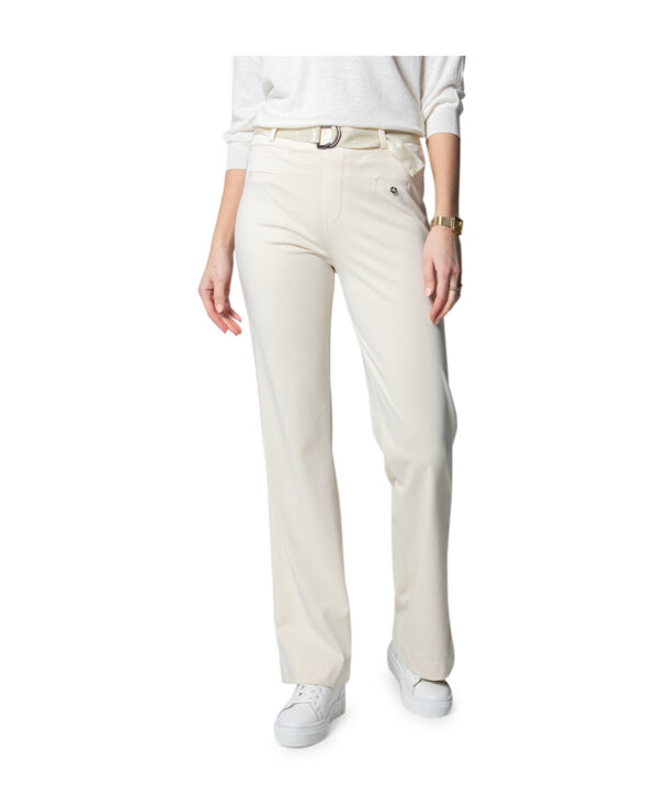Zip73 | Flared Travel Jeans - Champagne | Chique Damesjeans
