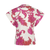 Aime - Carly Top - Flower Garden Print