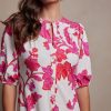 Aime | Nouk Dress - Flower Garden - Damesjurk Travelstof