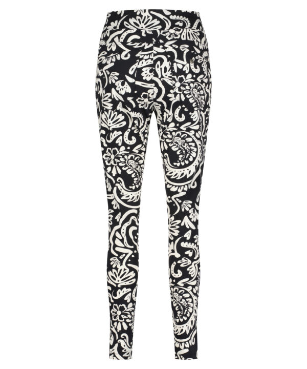 Lady Day | Parker - Black Bali - Comfortabele damesbroek