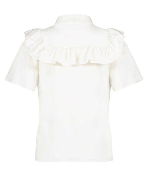 Lady Day - Belle Blouse - Off white - Travelstof Damesblouse