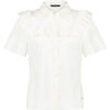 Lady Day - Belle Blouse - Off white - Travelstof Damesblouse