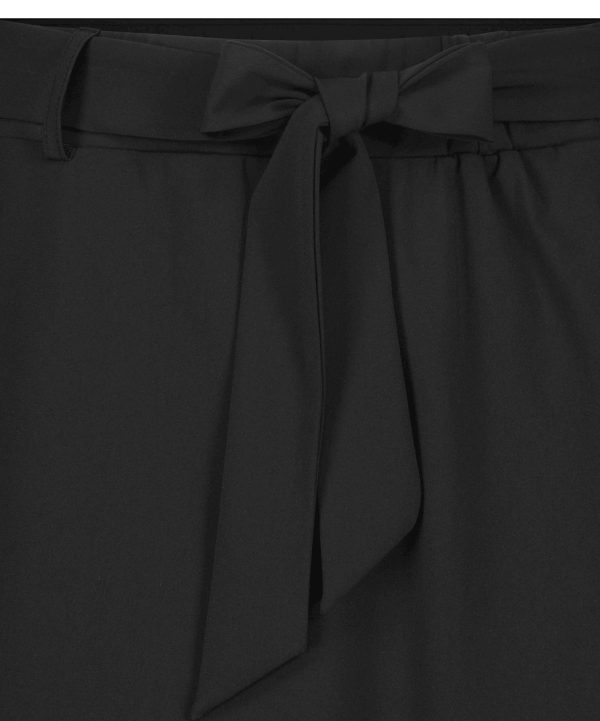 Lady Day | Skirt Sascha - Black - Travel fabric skirt