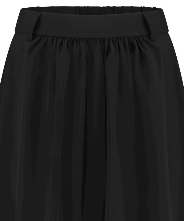 Lady Day | Skirt Senna - Black - Travel fabric skirt ladies black