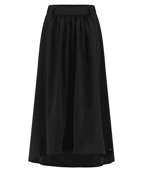 Lady Day | Skirt Senna - Black - Travelstof rok dames zwart