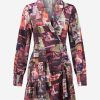 NIKKIE - Rens Dress - Desert Sand/Black - Kwaliteit - Dames