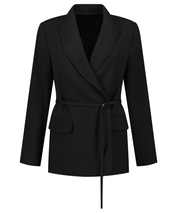 Fifth House | Fifth House - Nala Blazer - Black - Morgen in huis