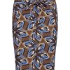 Lady Day - Skirt Shirly - Kaleidoscope - Travel fabric