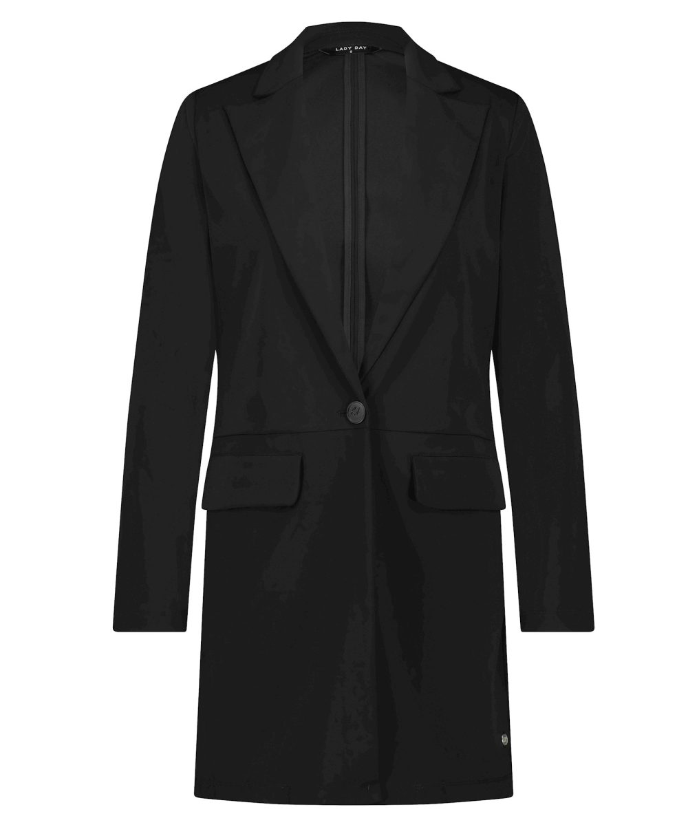 Lady Day - Blazer Blakely - Black - Travelstof Blazer Zwart