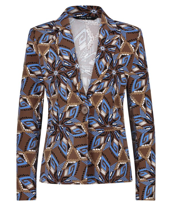 Lady Day - Blazer Billy - Kaleidoscope - Travel fabric