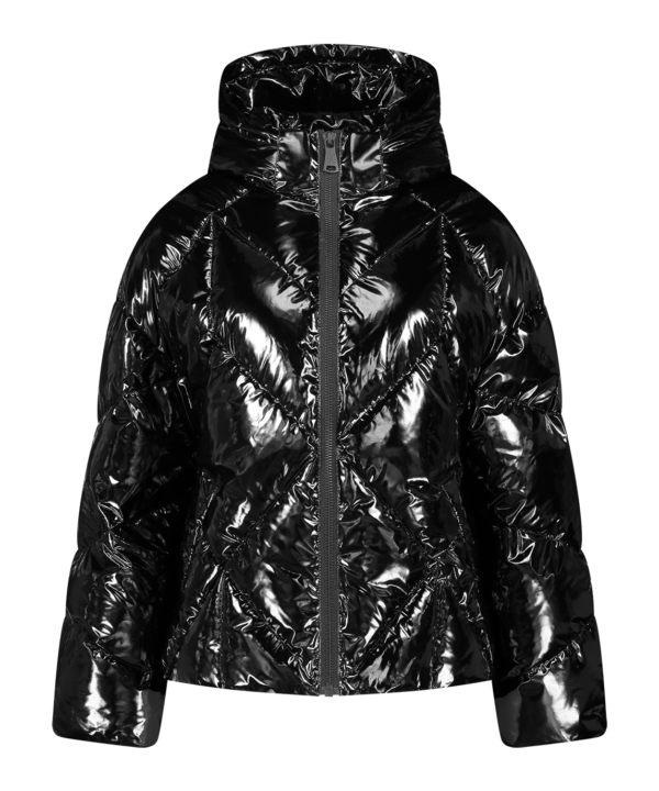 NIKKIE - Holly Shiny Puffer - Black - Zwarte Jas van NIKKIE Plessen