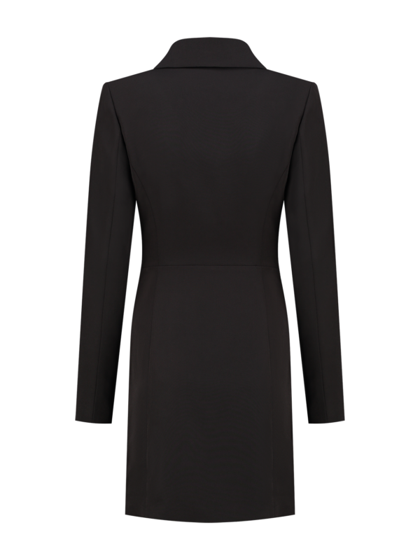 NIKKIE - Zora Dress - Black - Zwarte jurk NIKKIE Plessen Morgen in huis