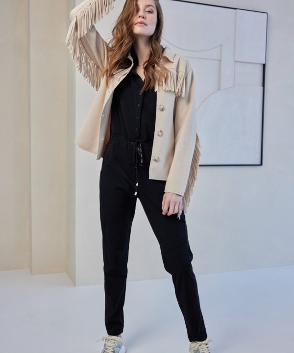 Aime Balance - May Jacket - Cream - Travelstof - Morgen in huis