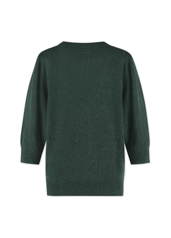 Aime | Livvy Sweater - Petrol - Travelstof - Morgen in huis