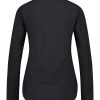 Zip73 - Top Glitter - Black/Green Top Travelstof Blouse Dames