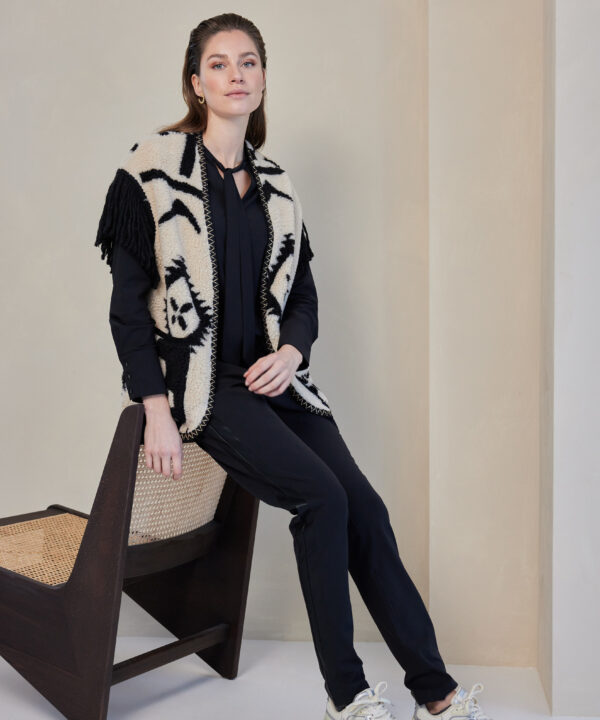 Aime Balance - Bella gilet - Black | Morgen in huis