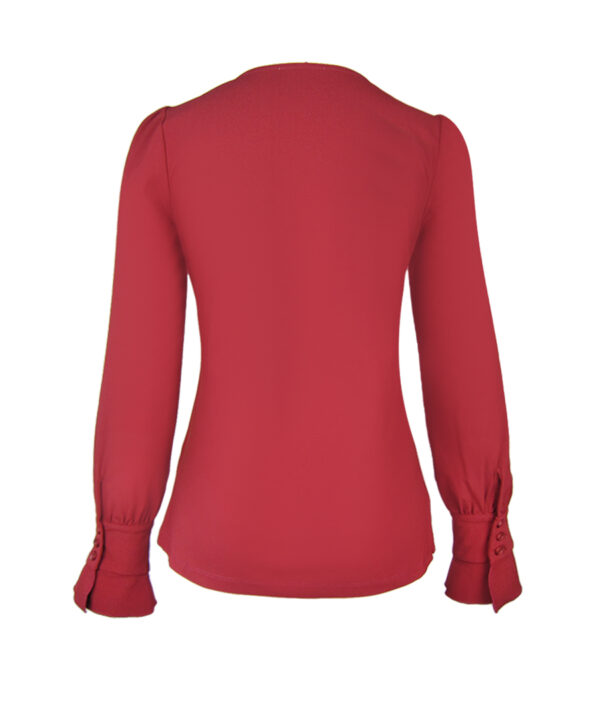 Aime Balance - Lucy Top - Merlot - Travelstof | Morgen in huis
