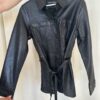 Transmission - Leather Jacket - Black Gemaakt van echt leer.