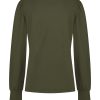 Lady Day - Tanisha - Army - Travelstof | Morgen in huis Travelstof Blouse Top Groen Dames