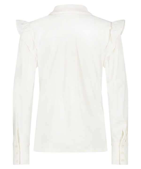 Lady Day - Blouse Bexley - Off White - Travelstof Dames Blouse