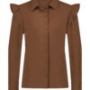 Lady Day - Blouse Bexley - Tobacco - Travelstof Blouse Dames