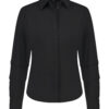 Lady Day - Brianna - Black - Travelstof | Morgen in huis Travelstof Blouse in Zwart Dames