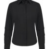 Lady Day - Brianna - Black - Travelstof | Morgen in huis Travelstof Blouse in Zwart Dames