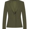 Lady Day - Blazer Billy - Army - Travel fabric | Tomorrow at home Travel fabric Blazer Green Ladies