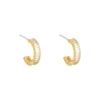 Madam Peach | Earrings - Classy - Gold | Luxury earrings