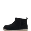 Babouche - Nena Coat Boots - Black | Tomorrow in house Suede Black Warm Winter Boots Uggs