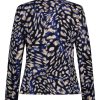 Lady Day - Blazer Billy - Blue Leopard - Travelstof | Morgen in huis