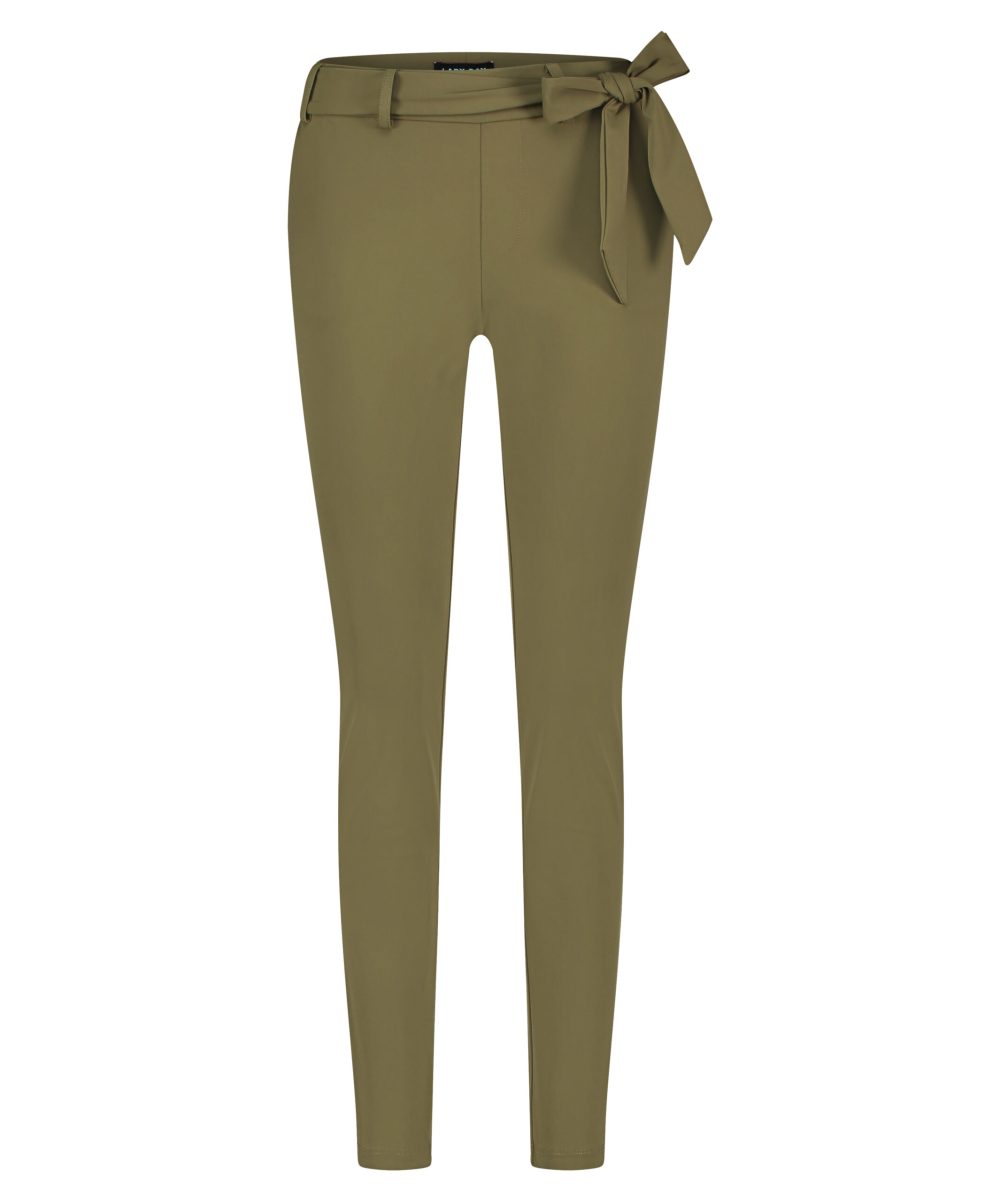 Lady Day | Tokyo Trouser - Olive - Travelstof - Morgen in huis