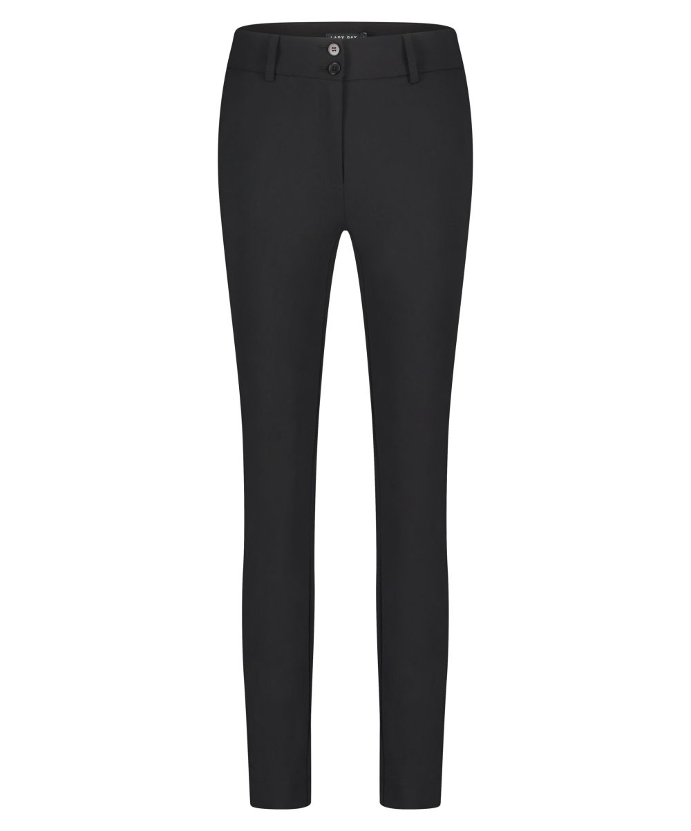 Lady Day - Colette trouser - Black - Travelstof | Morgen in huis