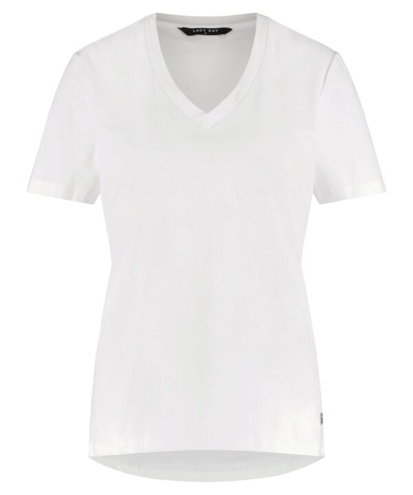 Lady Day | Shirt Tyler - White - Travelstof T-Shirt Wit Shirt Dames Travelstof Travel kleding
