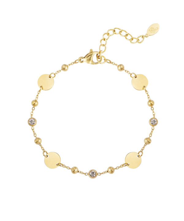 Madam Peach | Armband - Party - Goud - Morgen in huis