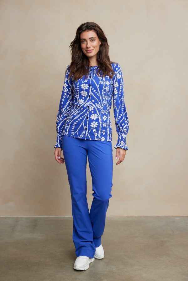 Aime Balance - Serena - Cobalt | Travel fabric - Tomorrow at home - Cobalt - - Blue - Women's clothing -. 