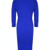 Aime - Finou Dress - Cobalt - Travelstof Jurk voor Dames Kleding in Blauw / Cobalt Kleur