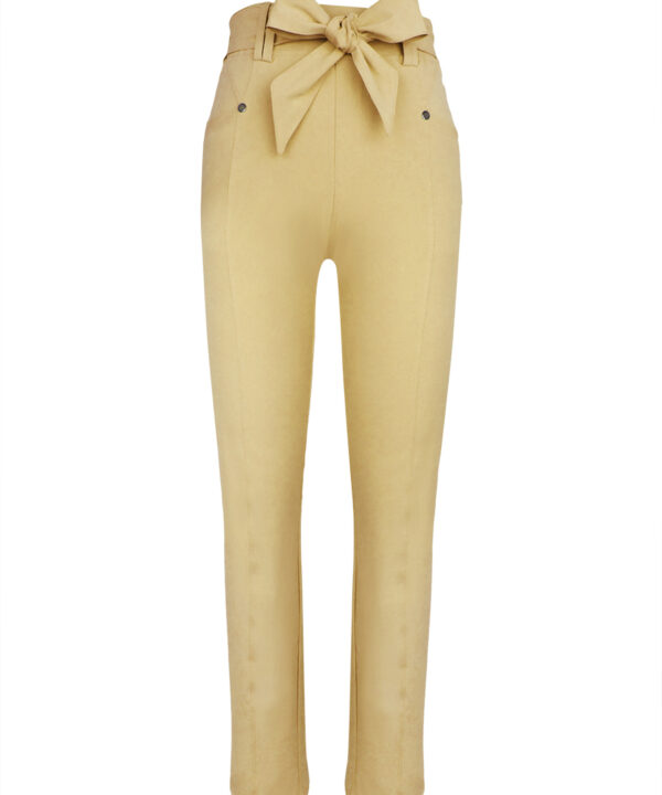 Aime Balance - Ezie Pants - Sand - Travelstof | Morgen in huis - Dameskleding - Aime Balance