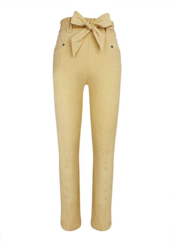 Aime Balance - Ezie Pants - Sand - Travelstof | Morgen in huis - Dameskleding - Aime Balance