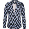 Aime - Sanne Blazer - Marrakech Dark Blue - Travel fabric - Blue - Women's clothing - Women's clothing - Women's clothing. Aime Balance