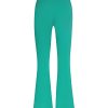 Lara pants lucky green flared broek trousers groen