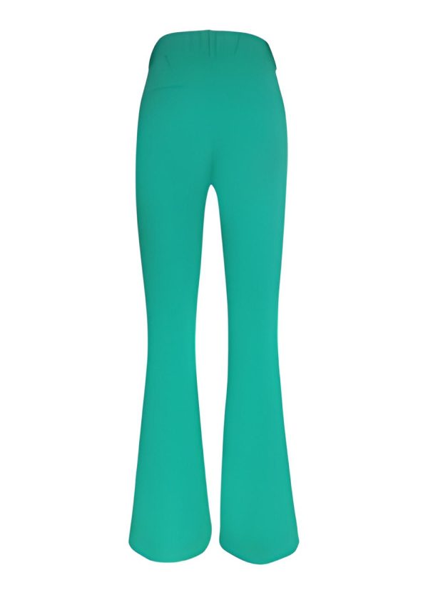 Lara trousers lucky green flared trousers trousers trousers green