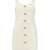 Nikkie Beverly Hills dress pearl travelstof off white jurk