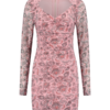 NIKKIE - Bangui Mesh Dress - Blossom | Morgen in huis - Jurk - Roze - Dameskleding