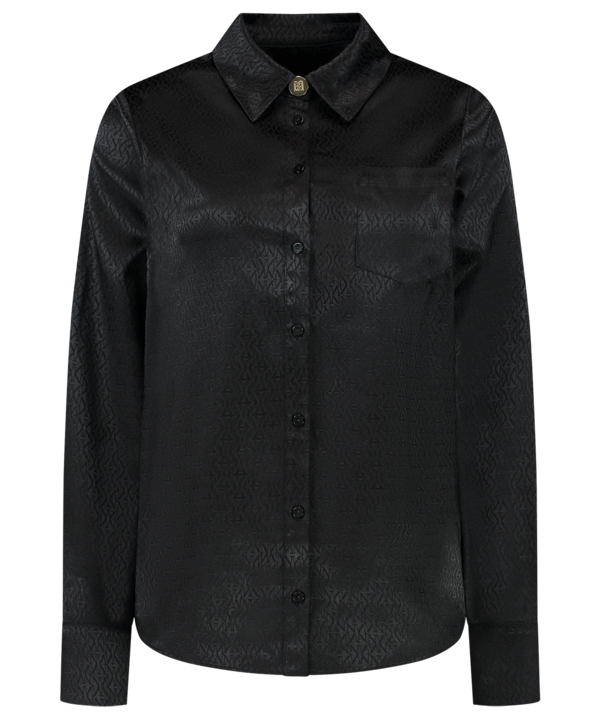 NIKKIE - Bangkok Blouse - Black - Morgen in huis - Zwart - Dameskleding